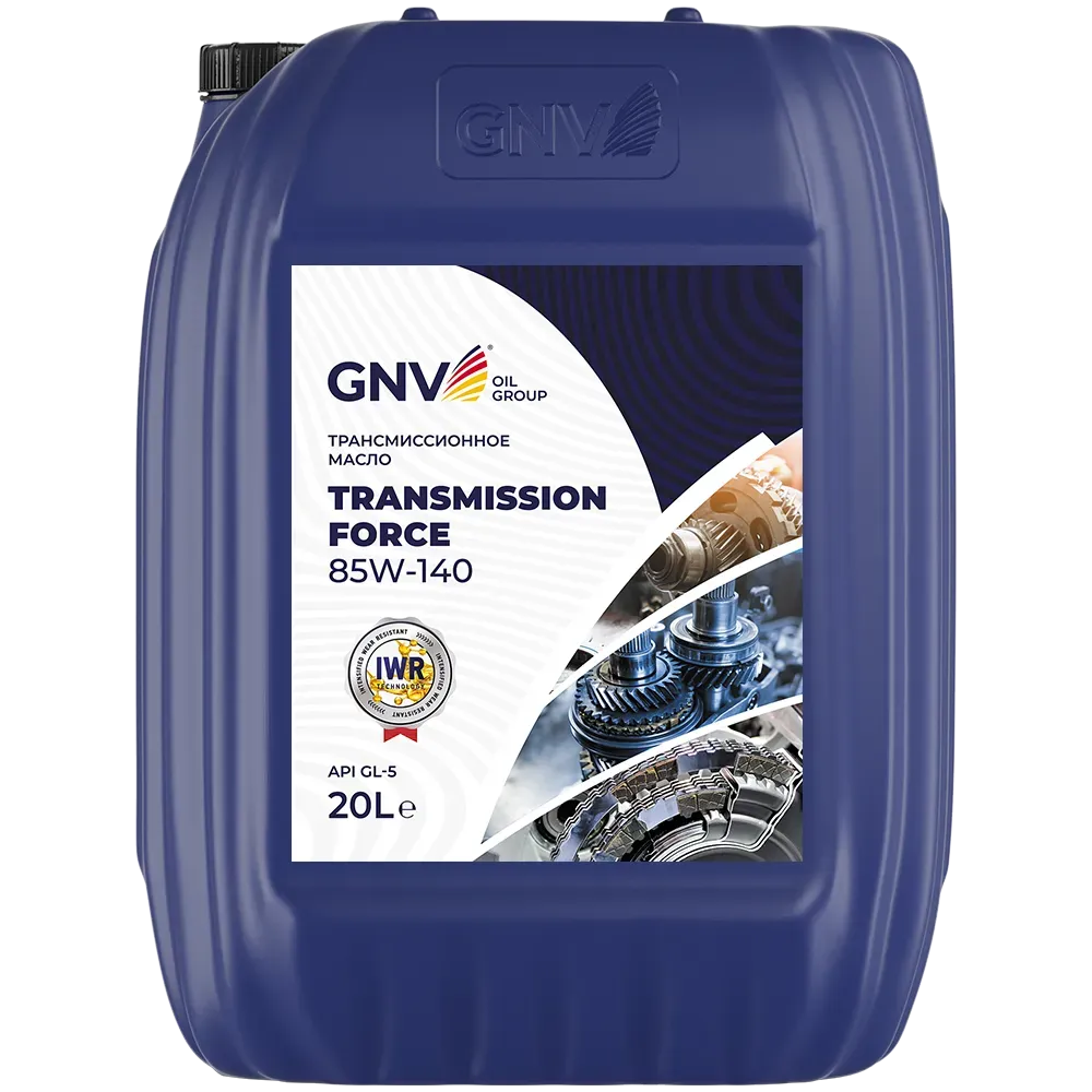 GNV Transmission Force 85W-140 (20 л), фото 1